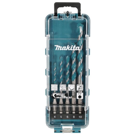Makita E-16732 HM Multibohrer Set 1/4" 5tlg