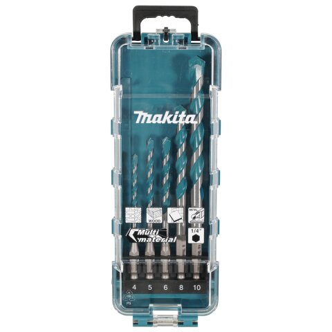 Makita E-16732 HM Multibohrer Set 1/4" 5tlg
