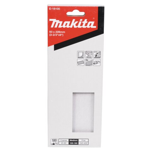 Makita E-18100 Schleifpapier K180