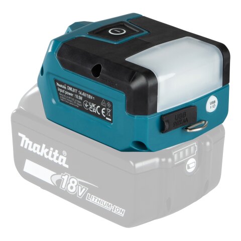 Makita DML817 LED-Akku-Taschenlampe 18V (ohne Akku, ohne Ladegerät)
