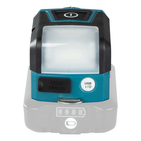 Makita ML107 LED-Akku-Taschenlampe 12V max. (ohne Akku, ohne Ladegerät)