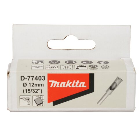 Makita D-77403 Nass-Diamantbohrer 12 mm EN