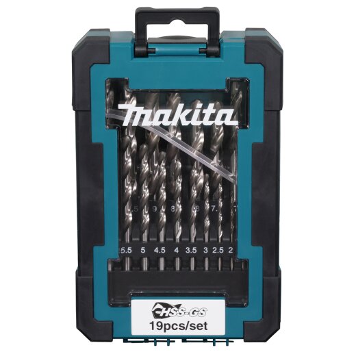 Makita D-78352 Metallbohrer Set HSS-GS 19-tlg EN