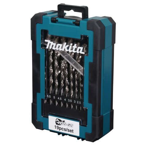 Makita D-78352 Metallbohrer Set HSS-GS 19-tlg EN