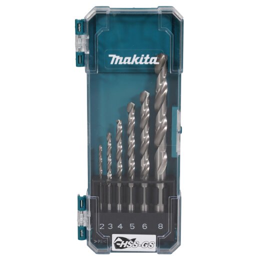 Makita D-78346 Metallbohrer Set HSS-GS 6-tlg. EN