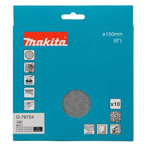 Makita D-78754 Netzschleifmittel 150mm A320 EN