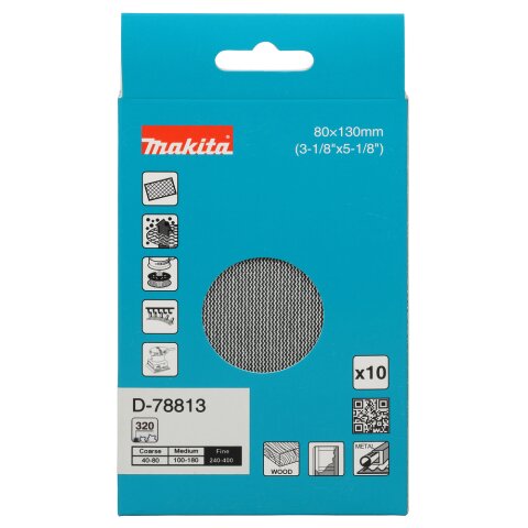 Makita D-78813 Netzschleifmittel 80x130 A320 EN