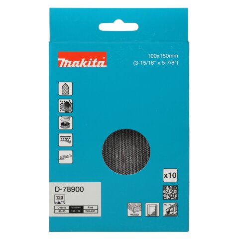 Makita D-78900 Netzschleifm. 100x150mm A120