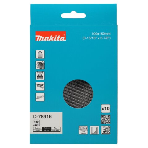Makita D-78916 Netzschleifmittel 100x150 A180