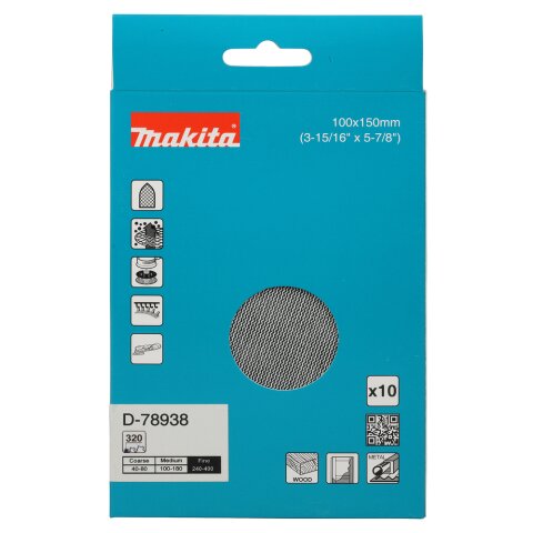 Makita D-78938 Netzschleifmittel 100x150 A320