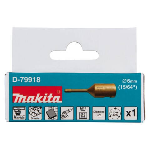 Makita D-79918 Diamant-Hohlbohrkrone 6mm M14