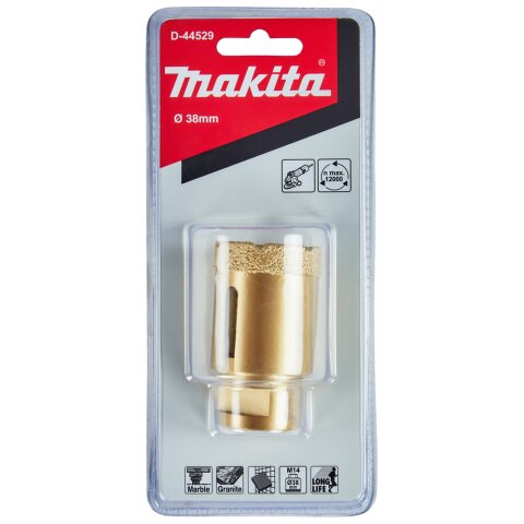 Makita D-44529 Diamant-Hohlbohrkrone 38mm M14 EN