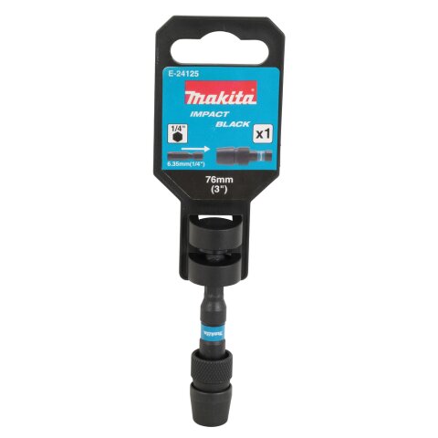 Makita E-24125 Bithalter Impact Black 76mm EN