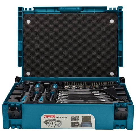 Makita E-11542 Werkzeug-Set 87-tlg. MAKPAC