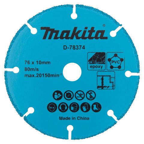 Makita D-78374 Trennscheibe 76x10mm EN
