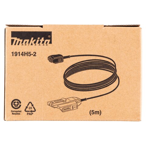 Makita 1914H5-2 Akku-Adapter 5,0m EN