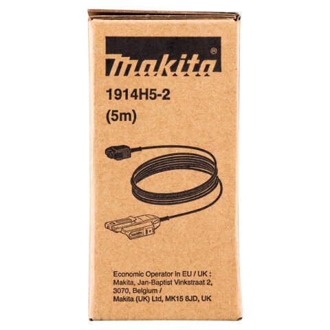 Makita 1914H5-2 Akku-Adapter 5,0m EN