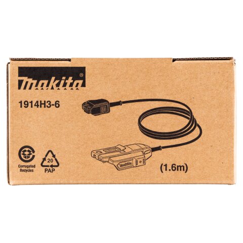 Makita 1914H3-6 Akku-Adapter 1,6m EN
