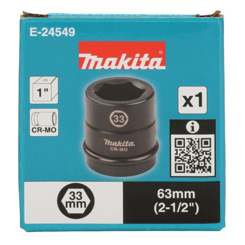Makita E-24549 Schlagnuss 1" SW33-63mm EN