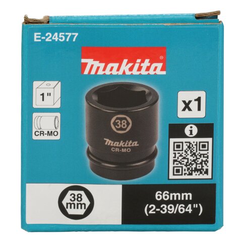 Makita E-24577 Schlagnuss 1" SW38-66mm EN