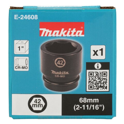 Makita E-24608 Schlagnuss 1" SW42-68mm EN