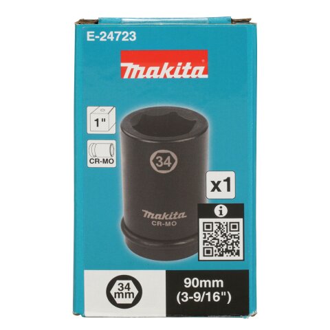 Makita E-24723 Schlagnuss 1" SW34-90mm