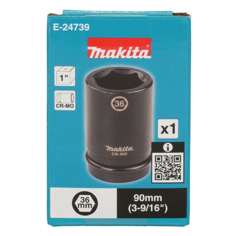 Makita E-24739 Schlagnuss 1" SW36-90mm