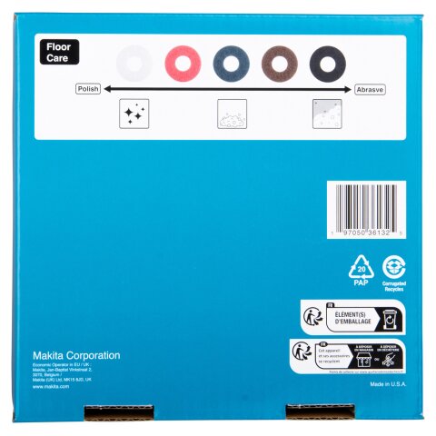 Makita 1914S7-5 Polierscheibe blau