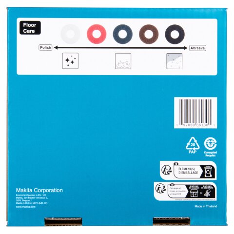 Makita 1914S5-9 Polierscheibe weiß EN