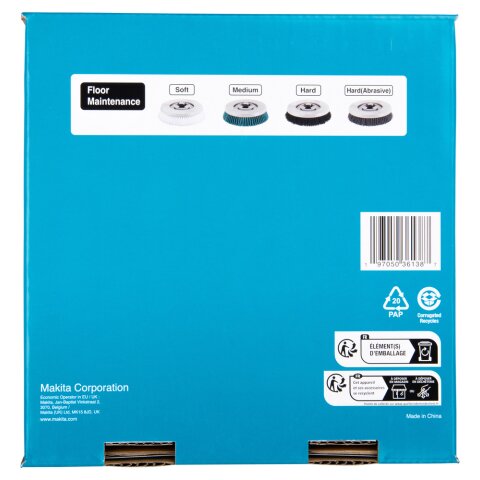 Makita 1914T3-0 Bürste Hart mit Schleifmittel EN