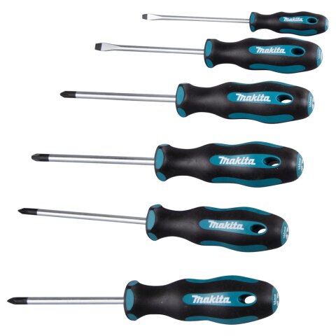 Makita E-10528 Schraubendreher-Set 6-tlg EN