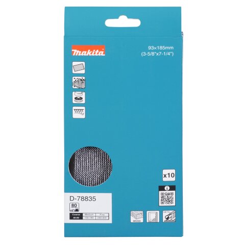 Makita D-78835 Netzschleifmittel 93x185 A80
