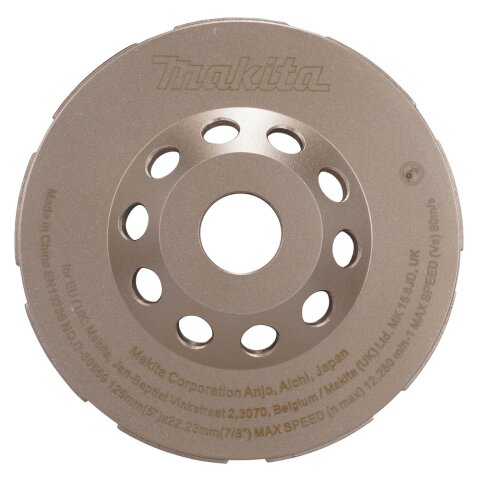 Makita D-80569 Schleiftopf 125mm grob EN