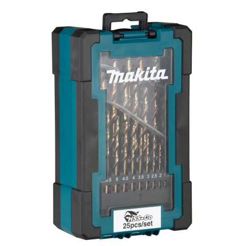 Makita D-67577 Bohrer-Set HSS-Co 25tlg. EN