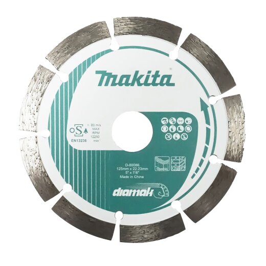 Makita D-80086 Diamanttrennscheibe 125x22,23 DIAMAK