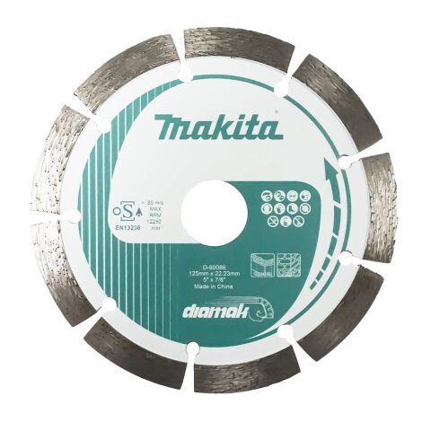Makita D-80086 Diamanttrennscheibe 125x22,23 DIAMAK