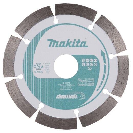 Makita D-80070 Diamanttrennscheibe 115x22,23 DIAMAK
