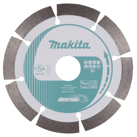 Makita D-80070 Diamanttrennscheibe 115x22,23 DIAMAK