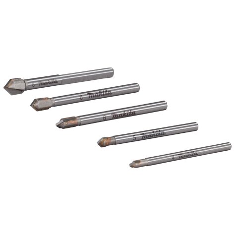Makita E-25410 Glas-/Fliesenbohrer-Set 5tlg. EN