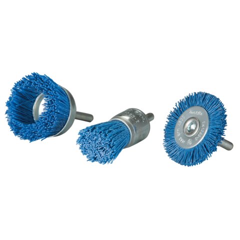Makita D-70758 Nylonbürsten-Set 3-tlg. fein