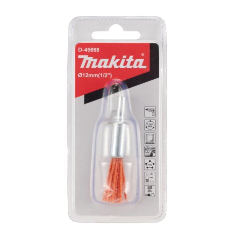 Makita D-45668 Pinselbürste Ø12mm Nylon grob EN