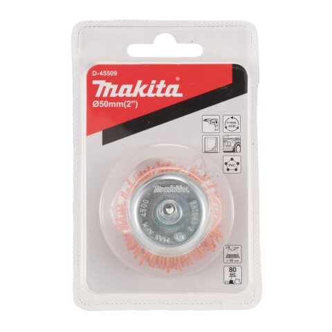 Makita D-45509 Topfbürste Ø50mm Nylon grob EN