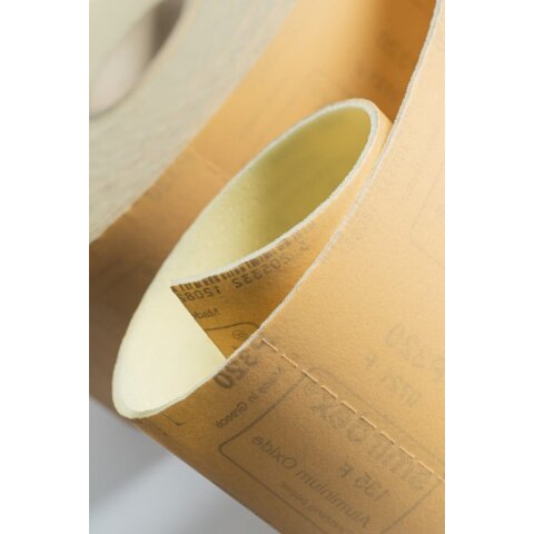 Smirdex P120 Abrasoft "135sp" 115mm Aluminiumoxid yellow 25m