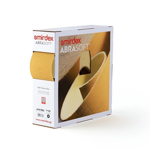 Smirdex P280 Abrasoft "135sp" 115mm Aluminiumoxid gelb 25m - 135120280
