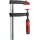 Bessey 160x80mm "TPN16BE-2K" Temperguss-Schraubzwinge TPN mit 2-Komponenten-Kunststoffgriff