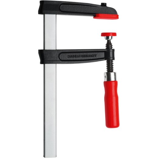 Bessey 100x50mm "TGRC10" Temperguss-Schraubzwinge TGRC mit bewährtem Holzgriff EN