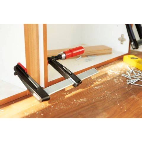 Bessey 200x100mm "TGRC20" Temperguss-Schraubzwinge TGRC mit bewährtem Holzgriff