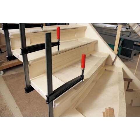 Bessey 400x200mm "TGN40T20" Tiefspann-Schraubzwinge TGNT mit bewährtem Holzgriff EN