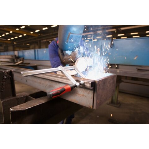 Bessey 400x80mm "GZ40-8-2K" Ganzstahl-Schraubzwinge GZ mit 2-Komponenten-Kunststoffgriff EN