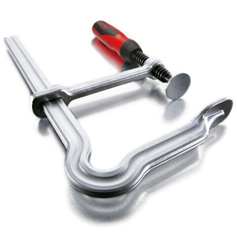 Bessey 160x80mm "GM16Z-2K" OMEGA-Schraubzwinge GMZ mit 2-Komponenten-Kunststoffgriff